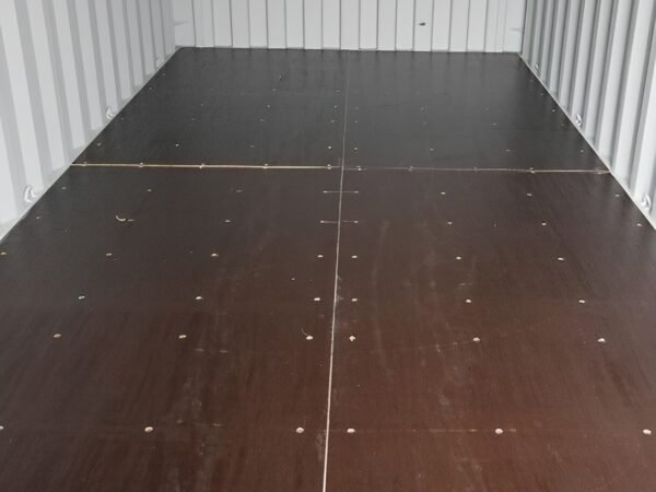 Contenedor de envío desechable de 20 pies – Verde oscuro - Imagen 3