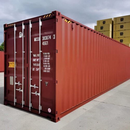 Semirremolque de carga seca transportable, usado, de 40 pies x 8 pies