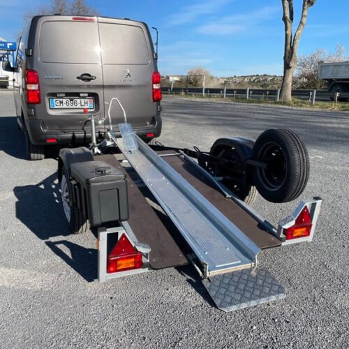 Remolque para motocicleta 2,50 m/600 kg TYPE-TOP