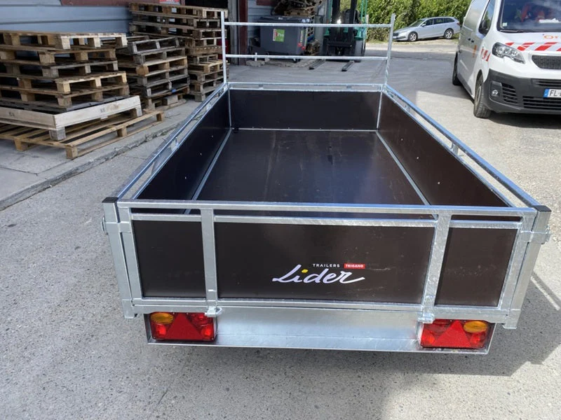 Remolque de madera Lider 45460 251 x 133 cm 500/750KG PTAC - Imagen 2