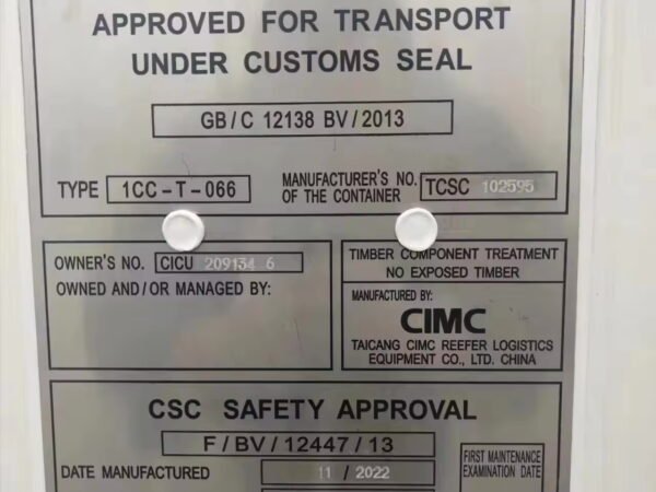 Contenedores Refrigerados usados de 20 pies - Imagen 4