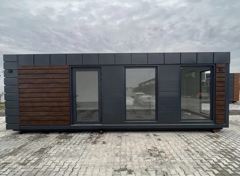 Oficina Modular con Baño Incorporado 8×3 m, Entrega Inmediata - Imagen 3