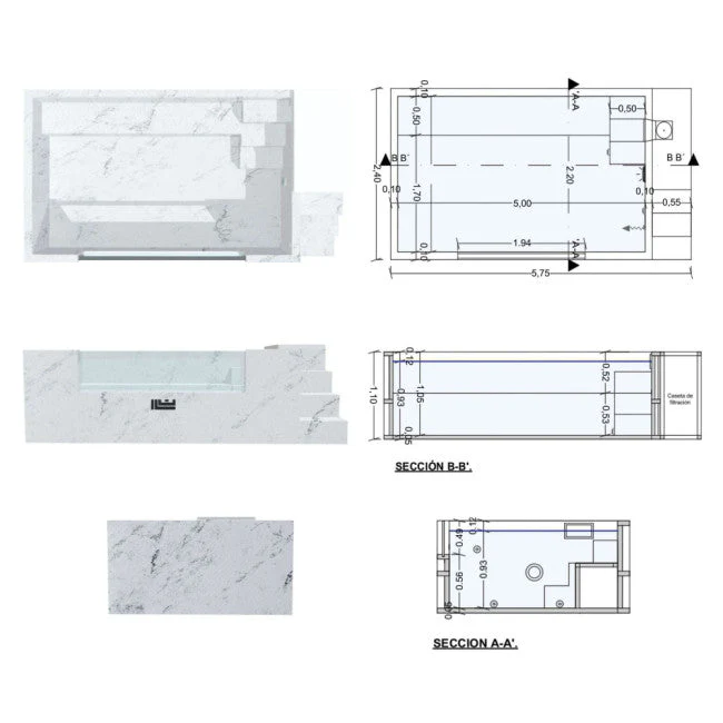 Piscina elevada acero rígido ilú pro 2250 - Imagen 4