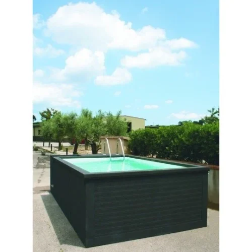 Mini contenedor de piscina móvil 5m25x2m55x1m26