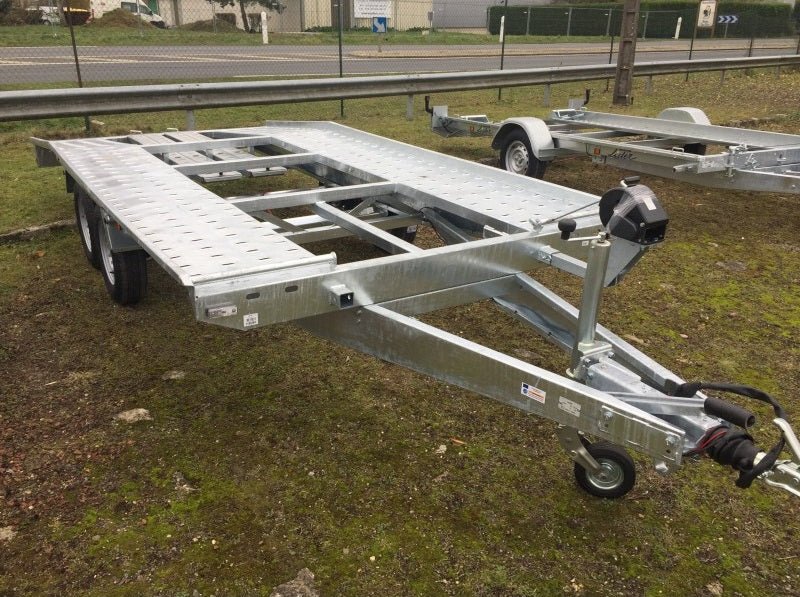 Remolque portacoches ptac 2700 kg entregado nuevo con 4 años de garantía - Imagen 3