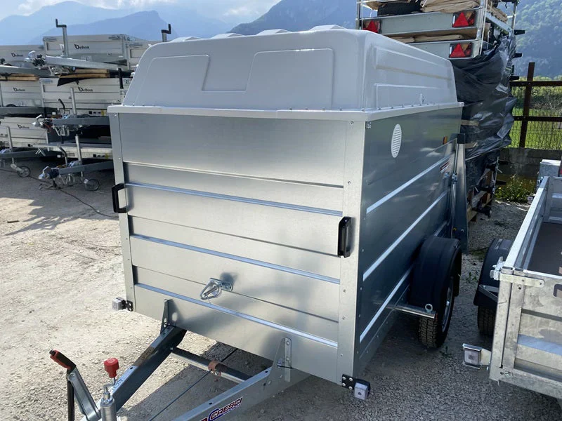 Remolque Cresci Van PT6F con frenos – Capacidad 750 kg - Imagen 2